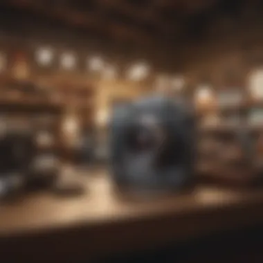 A nostalgic online shopping interface showcasing various vintage products.