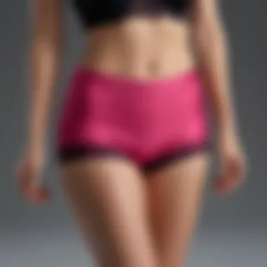 Showcasing the luxurious feel of Maidenform Boyshorts fabric