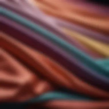 Variety of fabrics and colors suitable for work