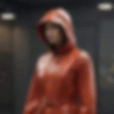 A Historical Perspective: The Evolution of Raincoats An artistic representation of a gallery raincoat in fashion history