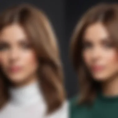 Transformative Hair Care with GKhair Before and after results of using GKhair products on hair