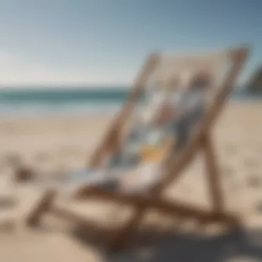 A collection of diverse books arranged on a beach chair