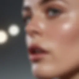 A selection of acne treatment serums with highlighted key ingredients