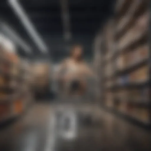Creative depiction of online shopping with JJill brand