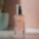 Close-up of Laura Mercier Flawless Skin Perfecting Water Moisture Mist bottle on a vanity