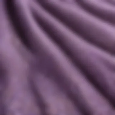 Texture of Lavender Fishnet Tights Close-up of lavender fishnet fabric showcasing its texture