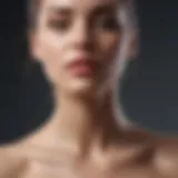 Illustration of lightweight lotion texture on skin