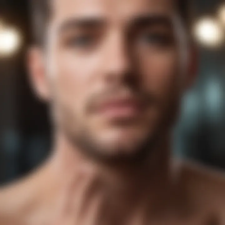 Post-shave care products for skin soothing