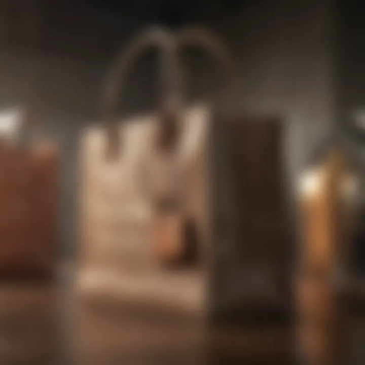 A stylish shopping bag filled with Michael Kors products symbolizing smart shopping