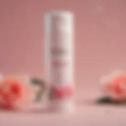 Overview of Native Deodorant Vanilla Rose packaging