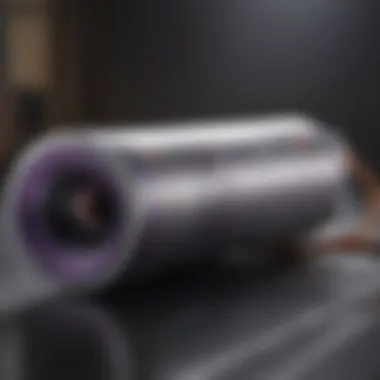 Stylish Dyson Airwrap showcasing its unique design and features