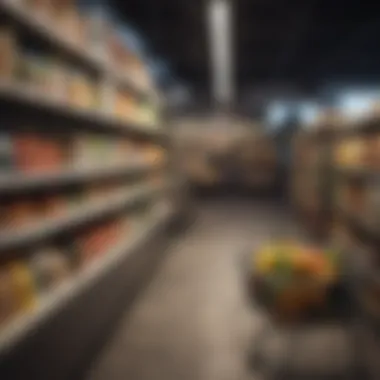 Smart Grocery Planning A well-organized grocery list with budget-friendly items highlighted.