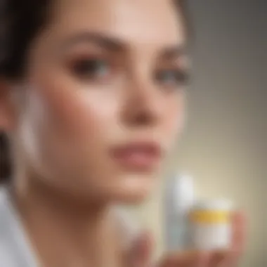 Understanding Ingredient Safety A close-up of skincare products emphasizing ingredient safety and effectiveness.