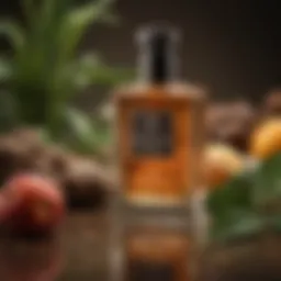Nuxe product line showcasing botanical ingredients