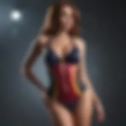 Stylish swimsuit options for DD cup sizes