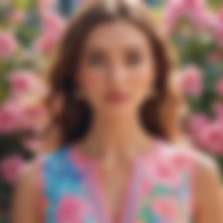 Colorful Lilly Pulitzer clothing showcasing vibrant patterns