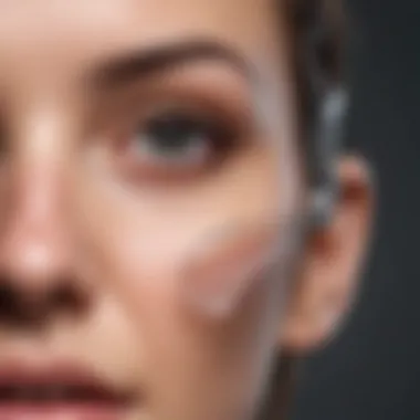 Safe Usage Techniques for Blackhead Extractors Step-by-step illustration of using a blackhead extractor safely