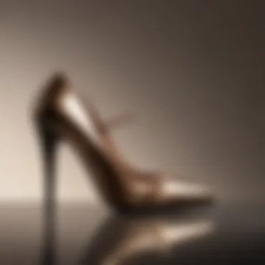 Burberry heels reflecting luxury and sophistication