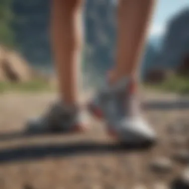 Versatile footwear suitable for various summer activities
