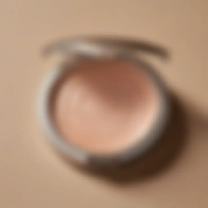 Close-up of Stila Putty Highlighter in different shades