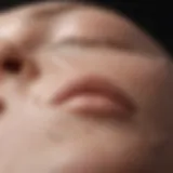 Close-up of gentle chemical peel ingredients for sensitive skin