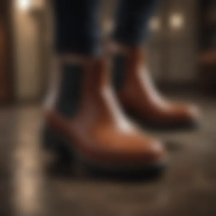 Care products for maintaining Chelsea boots