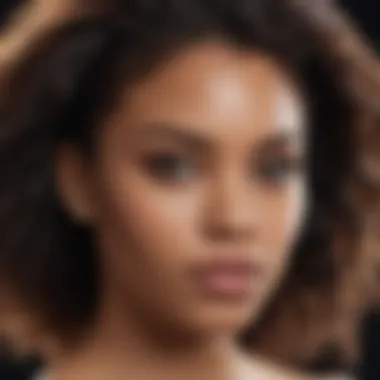 Visual representation of African American hair types