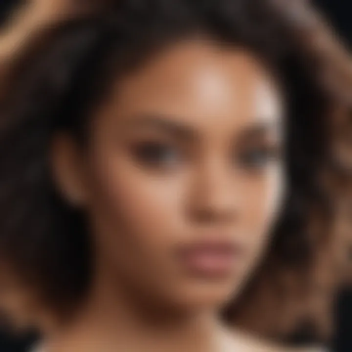 Visual representation of African American hair types