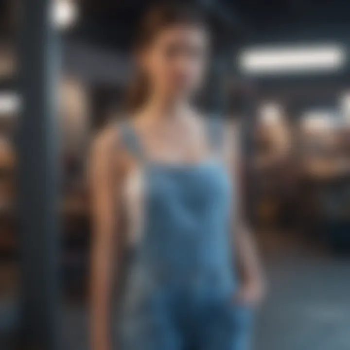 Fashionable styling tips for summer overalls