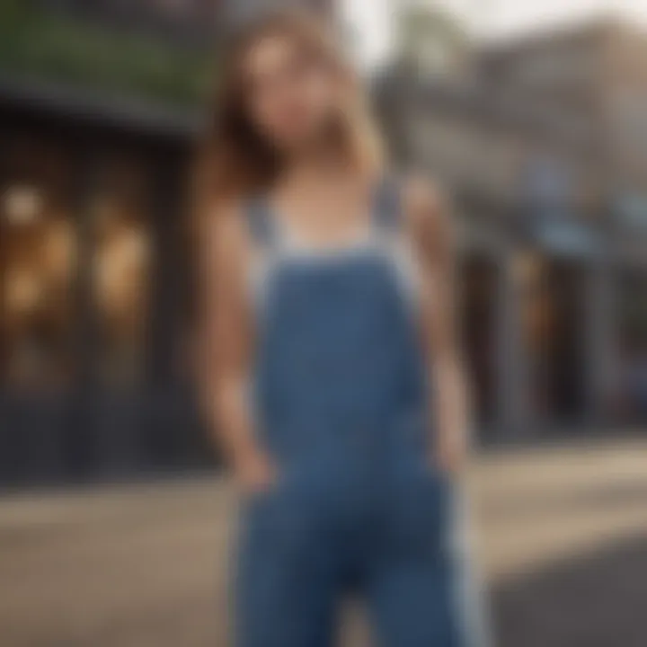 Versatile outfits featuring summer overalls for different occasions