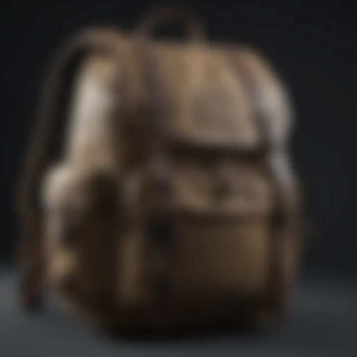 Durable materials used in backpack construction