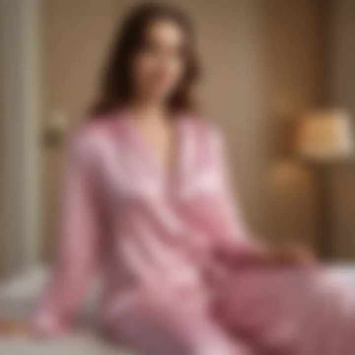 Chic and stylish silk sleepwear for a luxurious feel