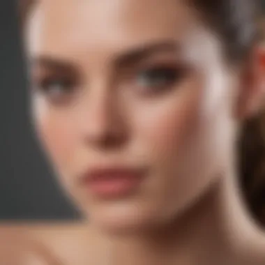 Skin Transformation with The Harmonist Before and after skin transformation results from using The Harmonist products, highlighting effectiveness