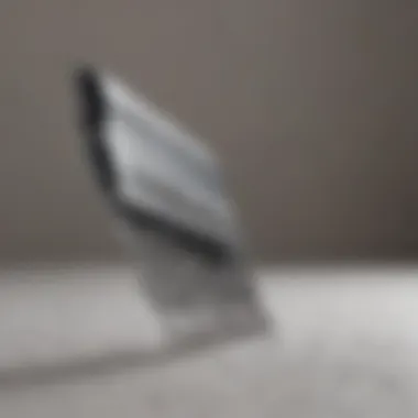 Precision of Electric Razor Blades Close-up of electric razor blades