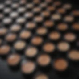 Diverse range of eye concealers on display