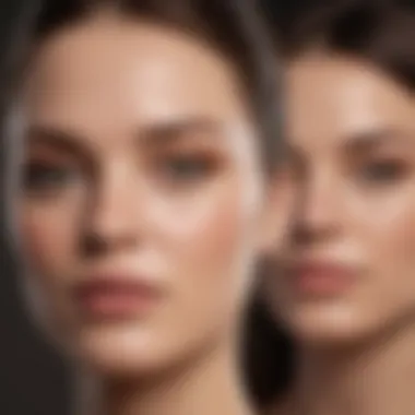 Formulations Comparison A side-by-side comparison of different face cream formulations