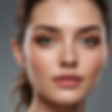 A serene skincare routine with deep moisturizing products