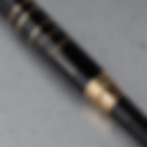 Close-up view of the Tom Ford eyeliner pen showcasing its sleek design.