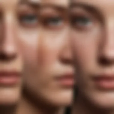 Understanding Skin Pigmentation Variations A close-up view of skin displaying various shades of pigmentation.