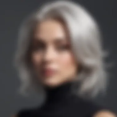 Stylized Silver Hair Styling Techniques Stylized silver hair styling techniques