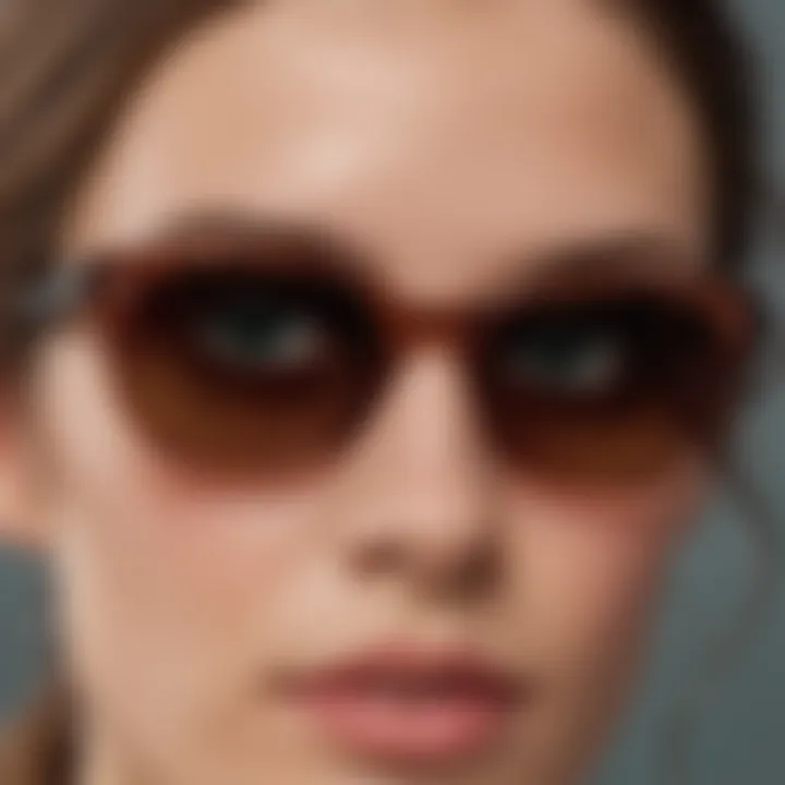 Eco-friendly packaging of Warby Parker sunglasses