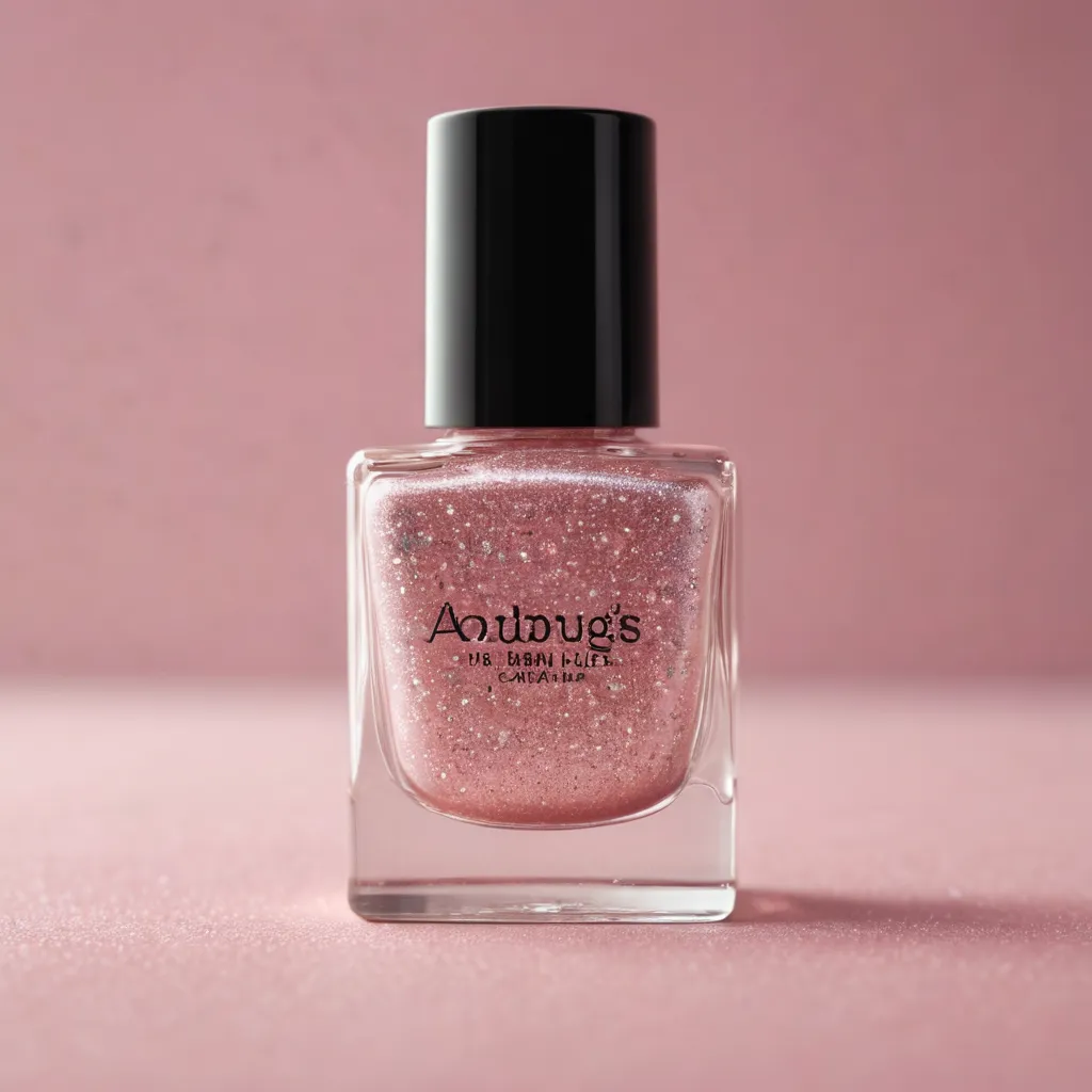 The Allure of Pale Pink Glitter Nail Polish Unveiled
